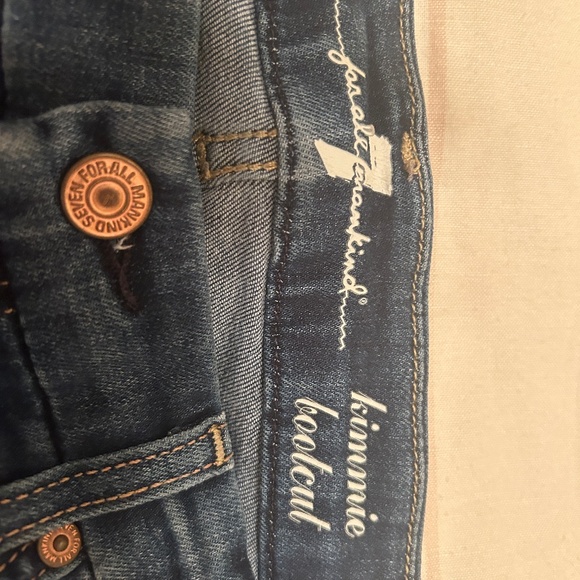 7 For all Mankind Kimmie Bootcut Jeans - Picture 2 of 6
